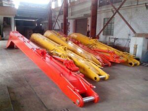 Long reach boom arm
