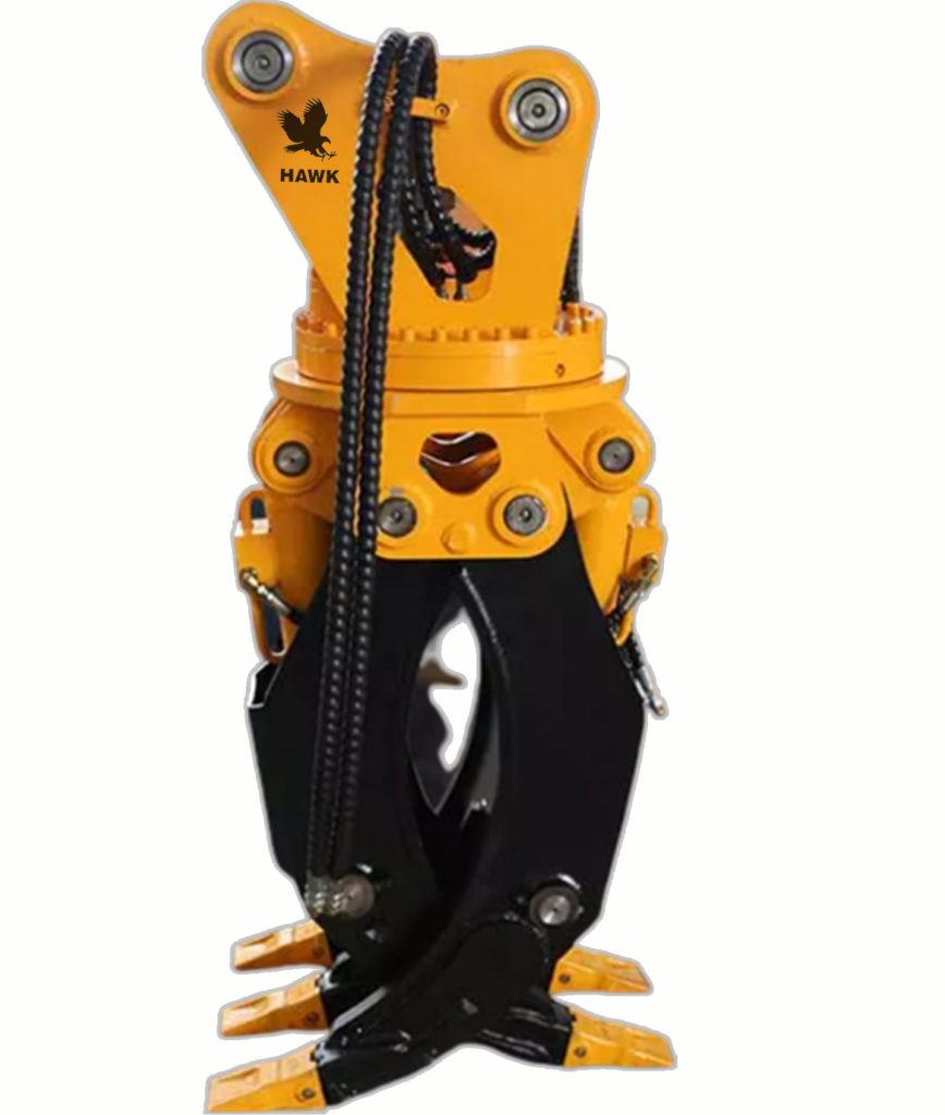 HAWK Excavator Hydraulic Rotating Grapple HAWK Excavator Hydraulic Rotating Grapple