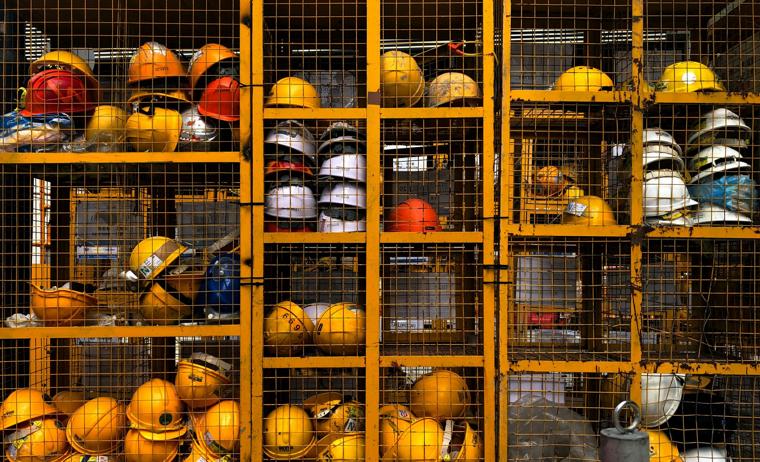 helmets for dredging project
