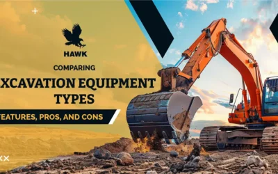 Comparing Excavation Equipment Types: Features, Pros, and Cons