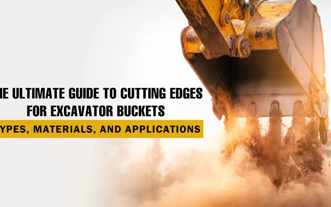 The Ultimate Guide to Cutting Edges for Excavator Buckets: Types, Materials, and Applications
