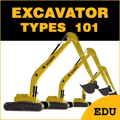 Excavator Types 101