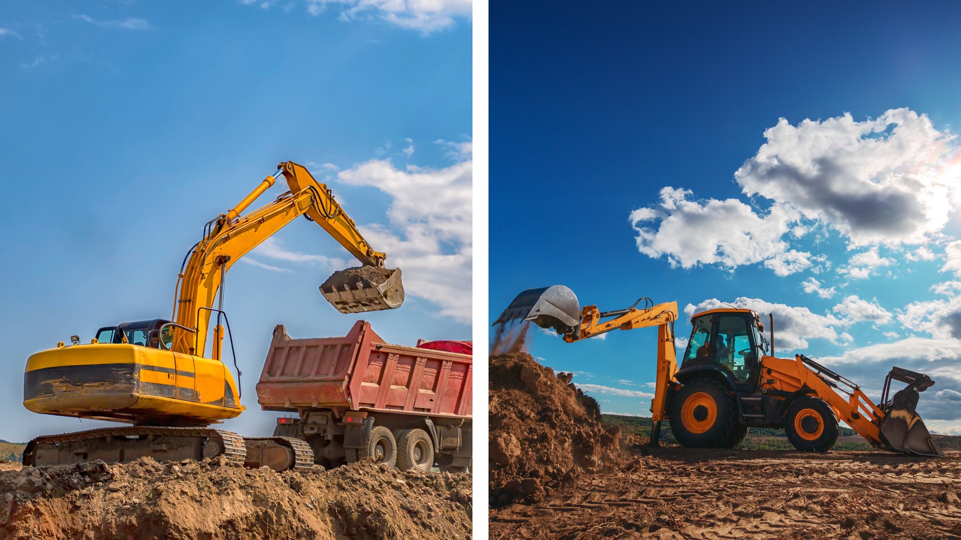 Excavator vs. Backhoe The Contractor’s Dilemma