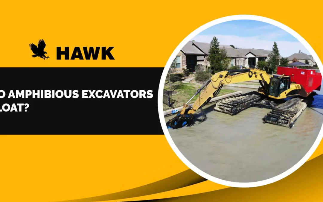 Do Amphibious Excavators Float?